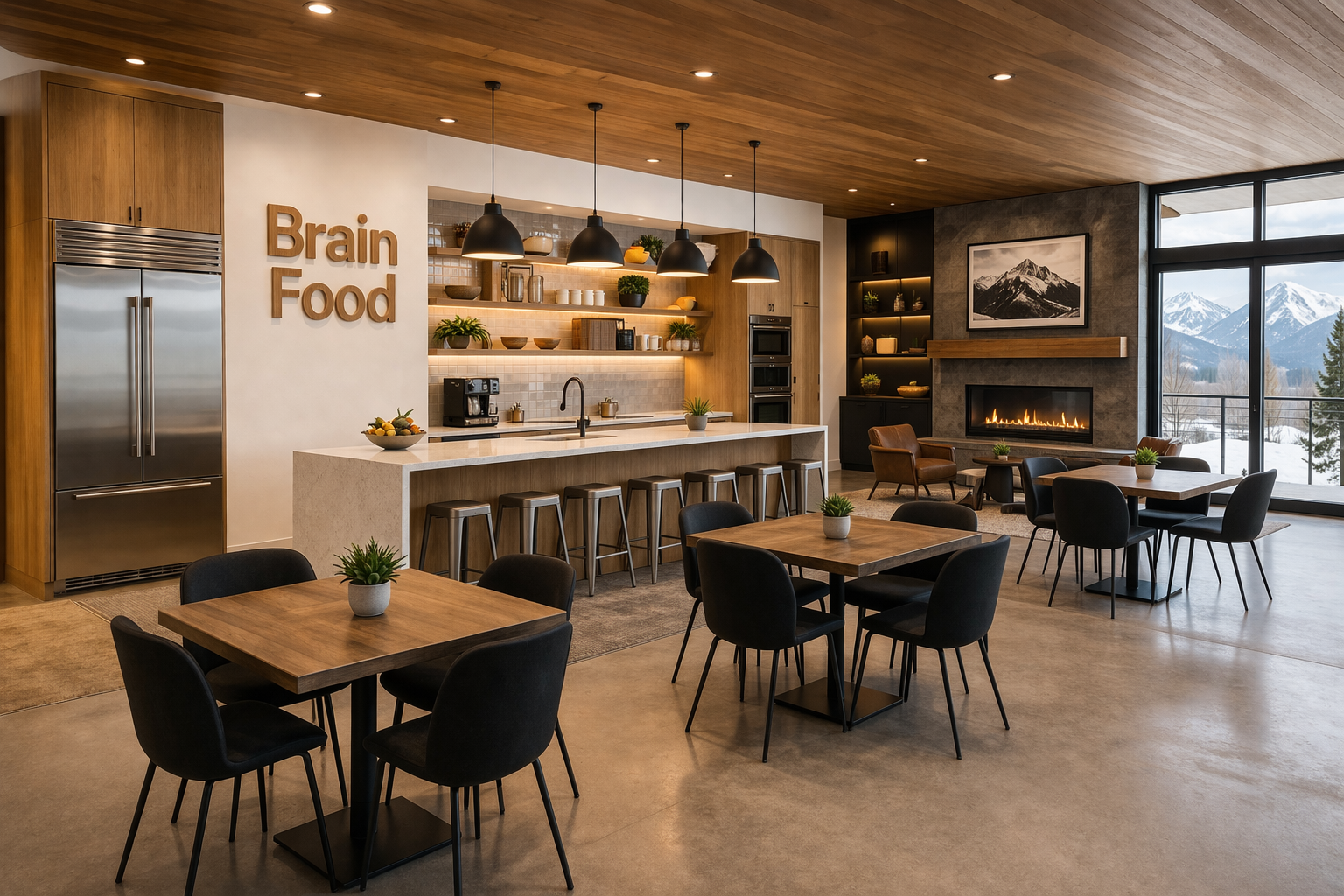 HQ Mountain Kitchen